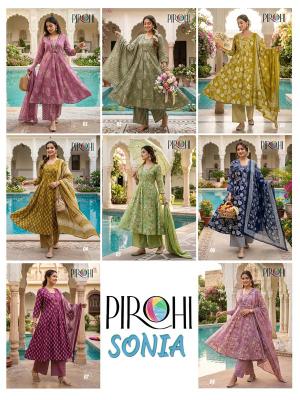 Pirohi sonia 3pcs best branded kurtis wholesale websites